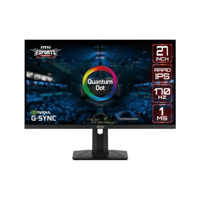 

Монитор MSI G274QPF-QD, 2560x1440, 170 Гц, IPS, черный (G274QPF-QD), G274QPF-QD, 2560x1440, 170 Гц, IPS, черный