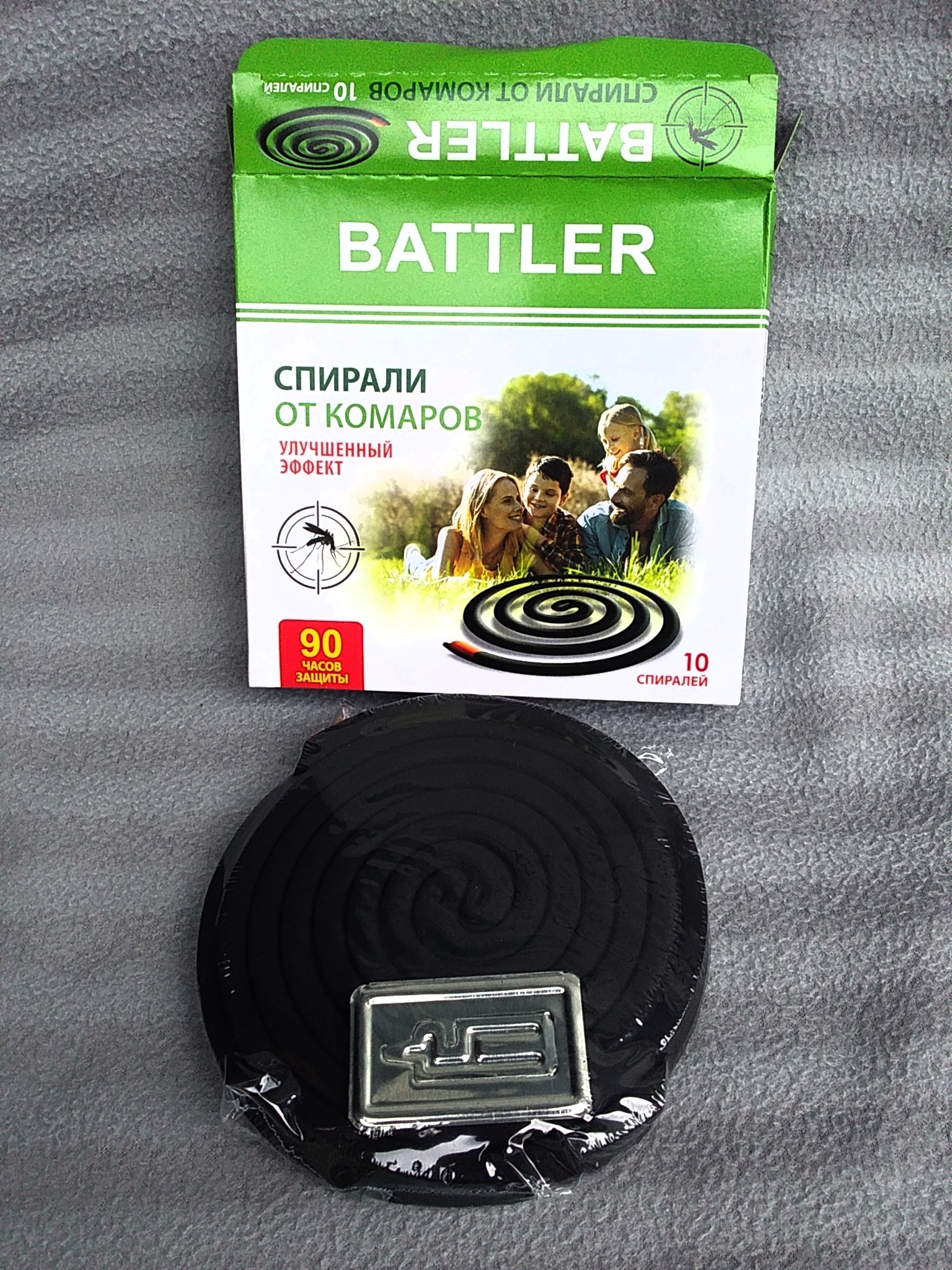 Спираль от комаров BATTLER 574006 10 шт.