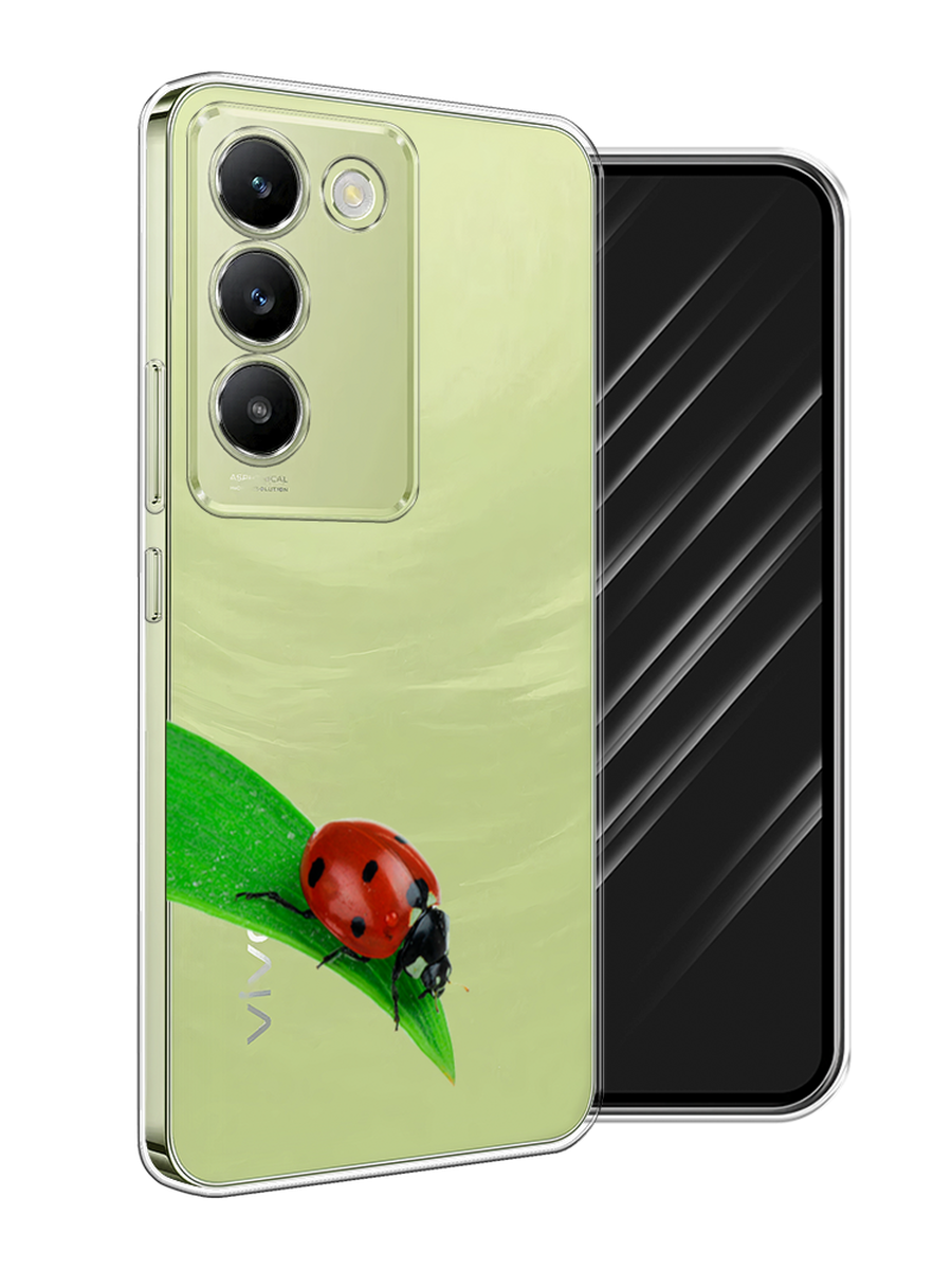 

Чехол Awog на Vivo V30 lite 4G "На счастье", Белый;красный;зеленый, 2610350-1