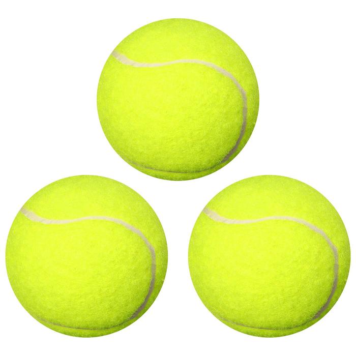 фото Мяч для большого тенниса № 909, тренировочный (набор 3 шт) onlitop
