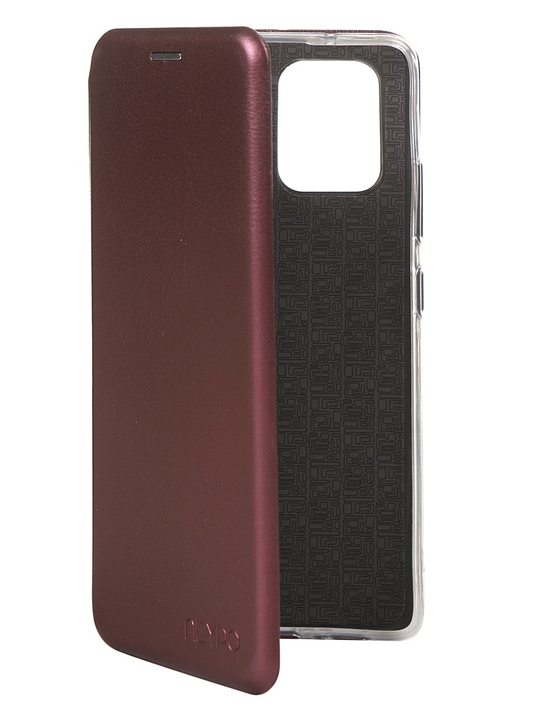 фото Чехол neypo для samsung galaxy s10 lite 2020 premium bordo nsb16718