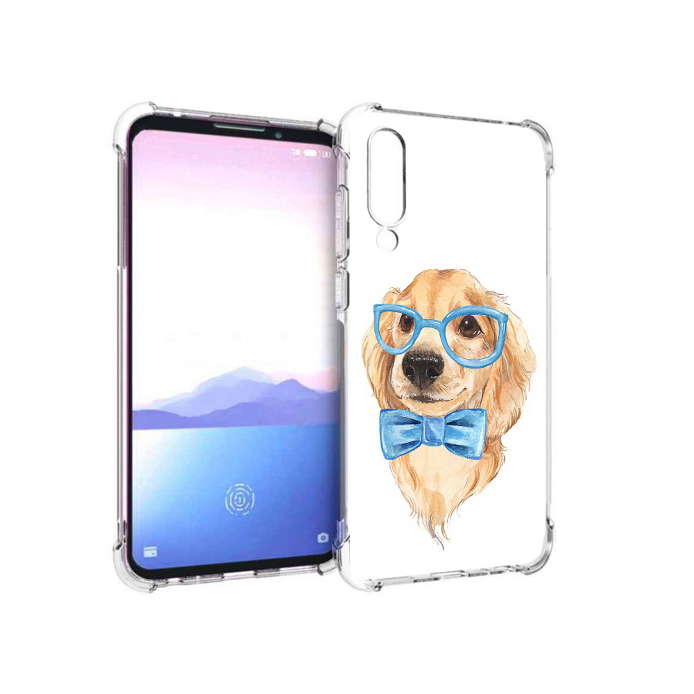 

Чехол MyPads Tocco для Meizu 16XS Собака интеллигент (PT136345.89.159), Прозрачный, Tocco