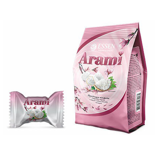 Конфеты вафельные Essen Arami с кокосовой стружкой 200 г