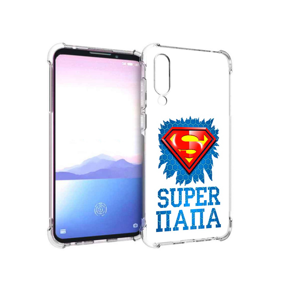 

Чехол MyPads Tocco для Meizu 16XS Супер Папа (PT136345.89.165), Прозрачный, Tocco