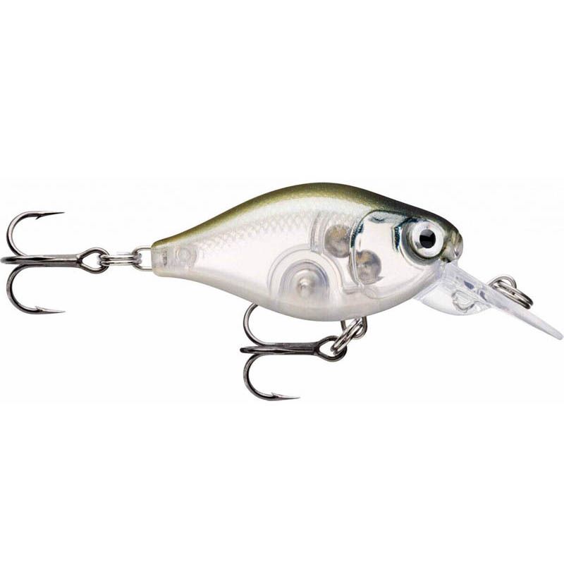 Воблер кренк Rapala x light crank mid runner 03 ghsh плавающий 3,5 см 4 гр до 1,8 м