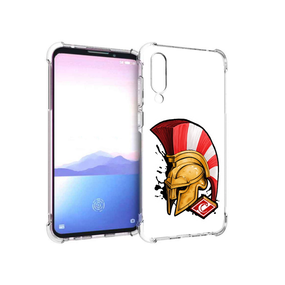 

Чехол MyPads Tocco для Meizu 16XS ФК спартак шлем (PT136345.89.185), Прозрачный, Tocco
