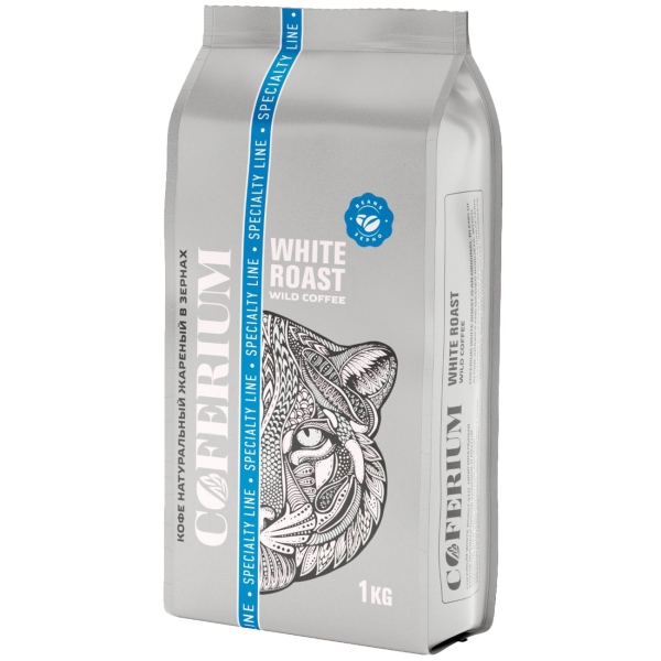 

Кофе COFERIUM White Roast Wild Coffee 1 кг, White Roast Wild Coffee 1 kg