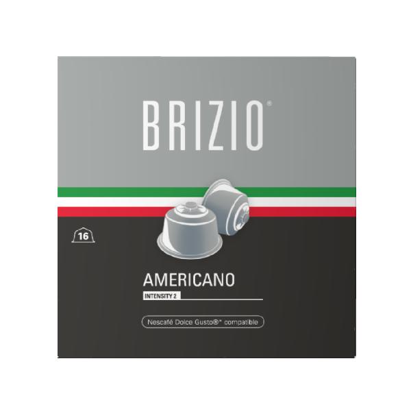 Кофе в капсулах Brizio Americano Dolce Gusto 16 капсул