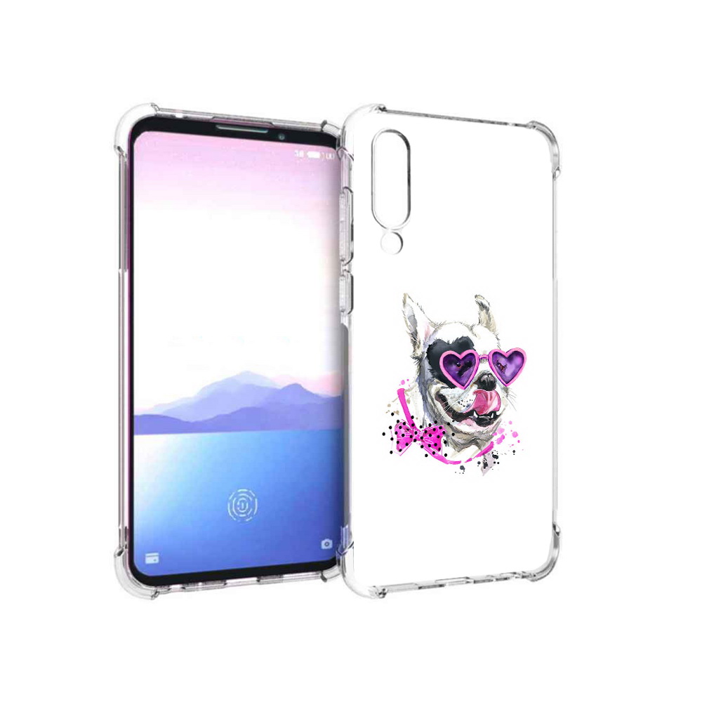 

Чехол MyPads Tocco для Meizu 16XS акварельный пёс (PT136345.89.218), Прозрачный, Tocco