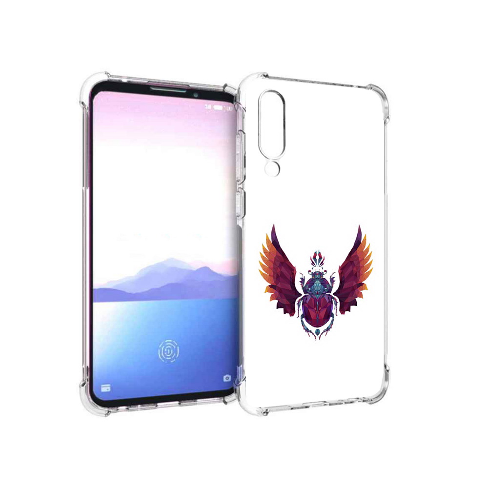 

Чехол MyPads Tocco для Meizu 16XS алмазный скоробей (PT136345.89.219), Прозрачный, Tocco