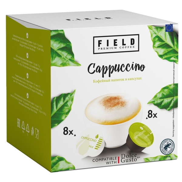 Кофе в капсулах Field Cappuccino 16 шт