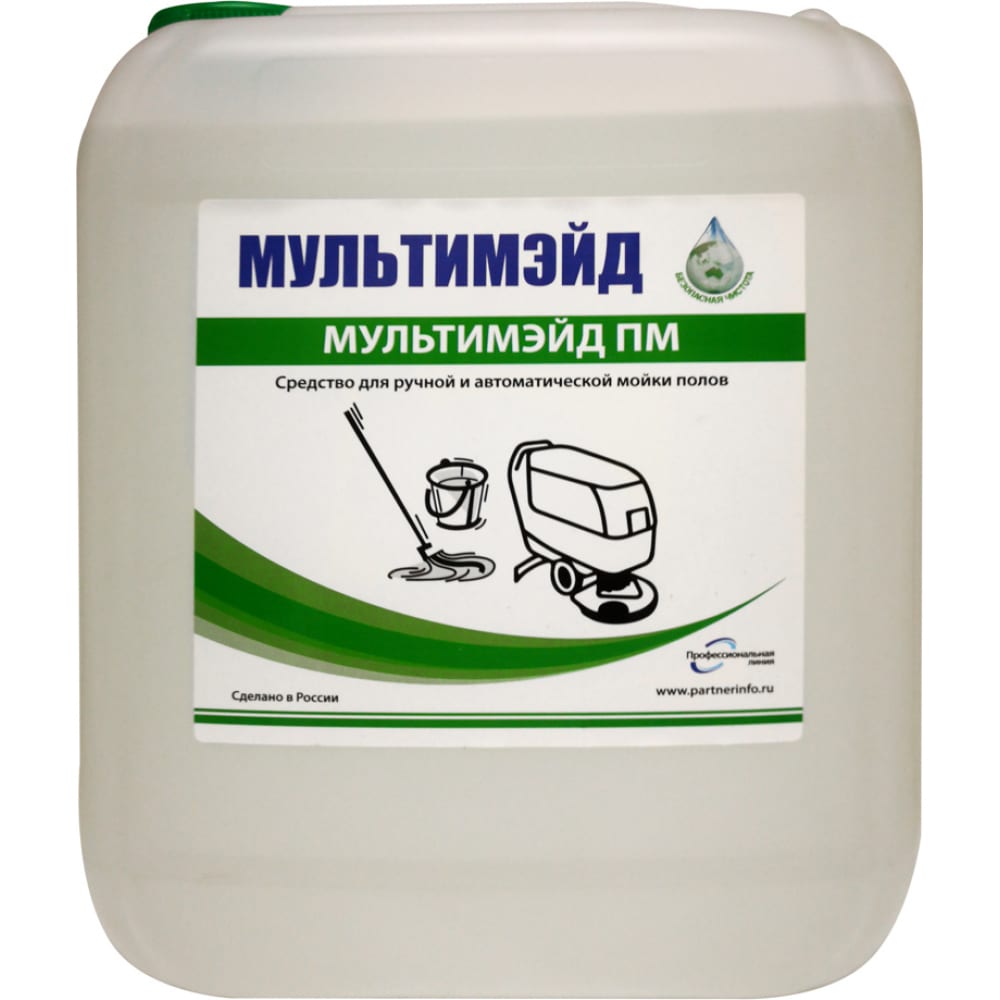 МУЛЬТИМЭЙД ПМ суперконцентрат. Моющее средство с воском, нейтральное, низкопен., 5л, 46070
