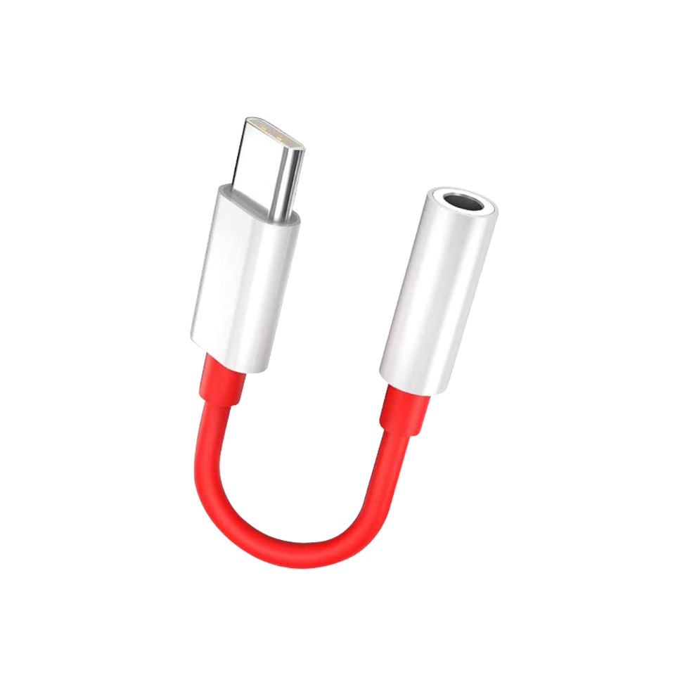 фото Кабель usb type c - jack 3,5 0,2м,belsis, bw1421 красный