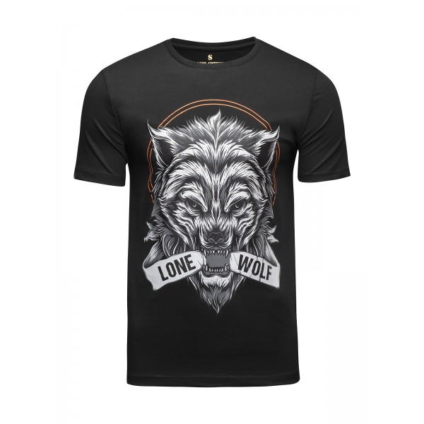 

Футболка мужская Wolf Banji черная XL, Wolf