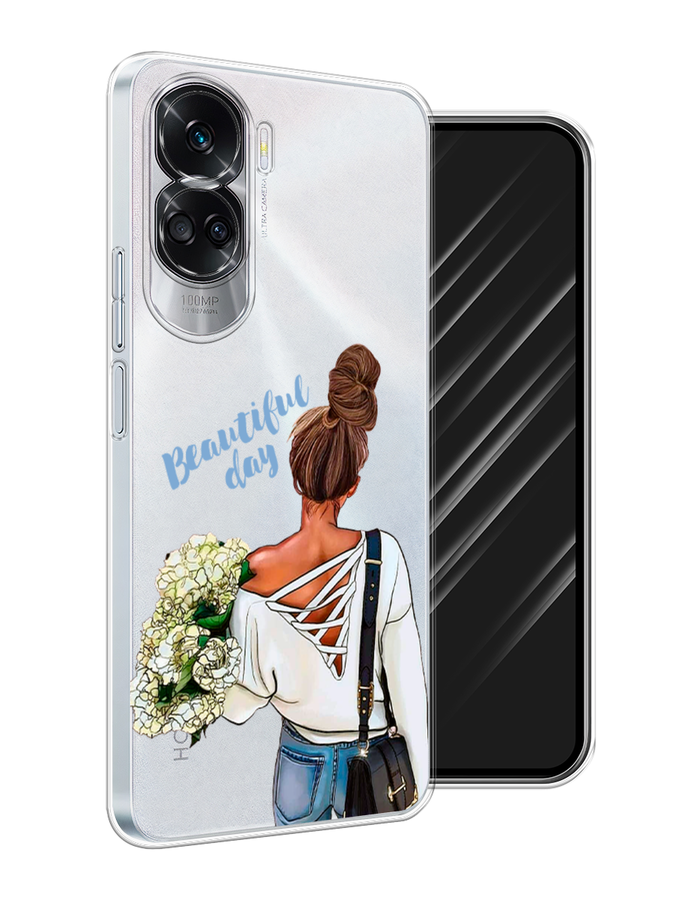 

Чехол Awog на Honor 90 Lite "Beautiful day vector", Коричневый;белый;зеленый, 6122350-1