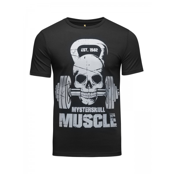 

Футболка мужская Banji Skull fitness черная 2XL, Skull fitness