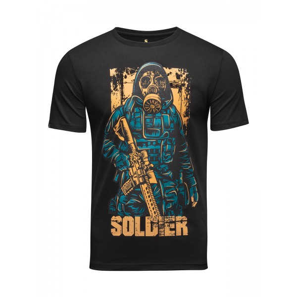 фото Футболка мужская soldier banji черная xl