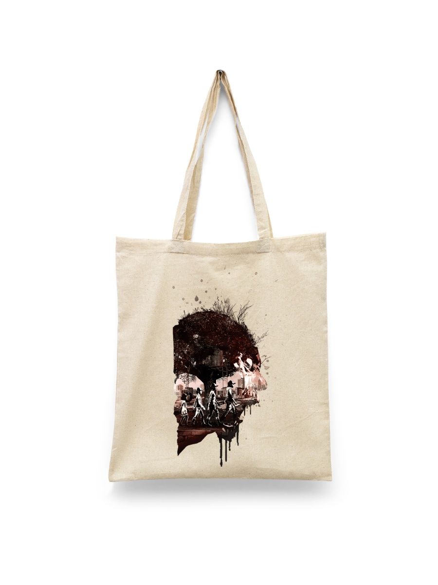 

Шоппер унисекс Каждому Своё Ходячие мертвецы/The Walking Dead SRHM10, белый, Ходячие мертвецы/The Walking Dead SRHM10