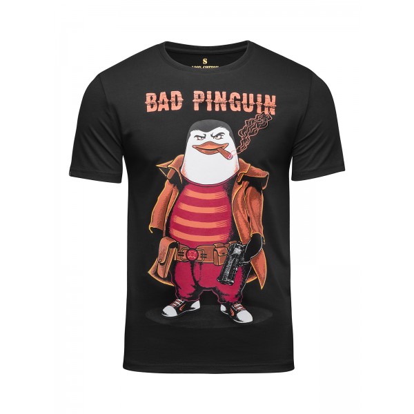 

Футболка мужская Banji Pinguis черная XL, Pinguis