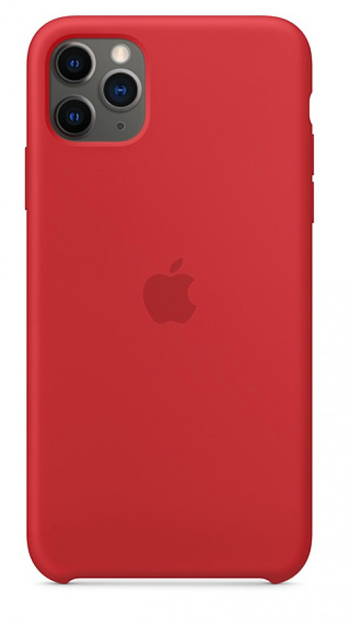 Чехол для Apple iPhone 11 Pro Max Silicone Case (Красный)