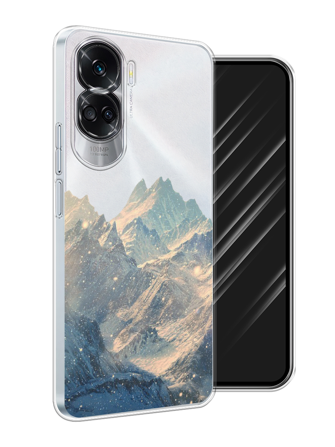 

Чехол Awog на Honor 90 Lite "Горы арт 2", Серый, 6122350-1