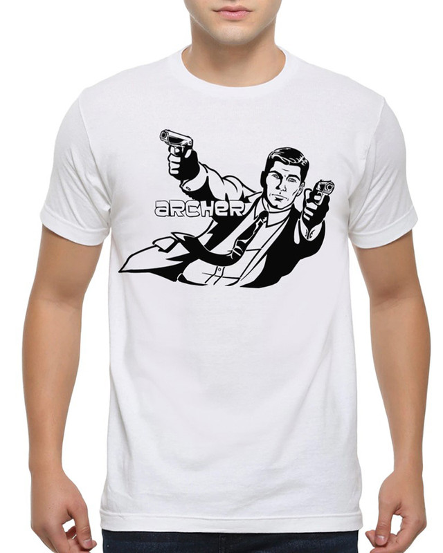 

Футболка Design Heroes Агент Арчер / Мужская Белая XS, ARC-125645w-2fut