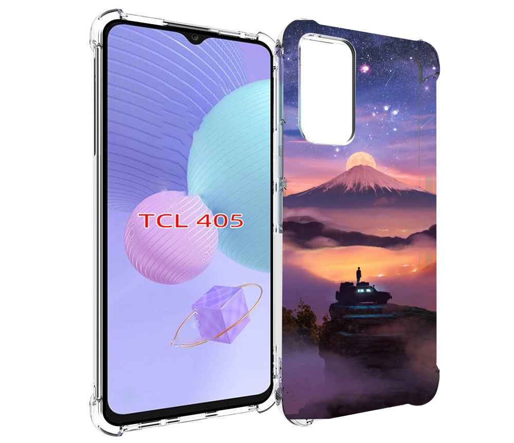 

Чехол MyPads ночь-в-горах для TCL 405, Tocco