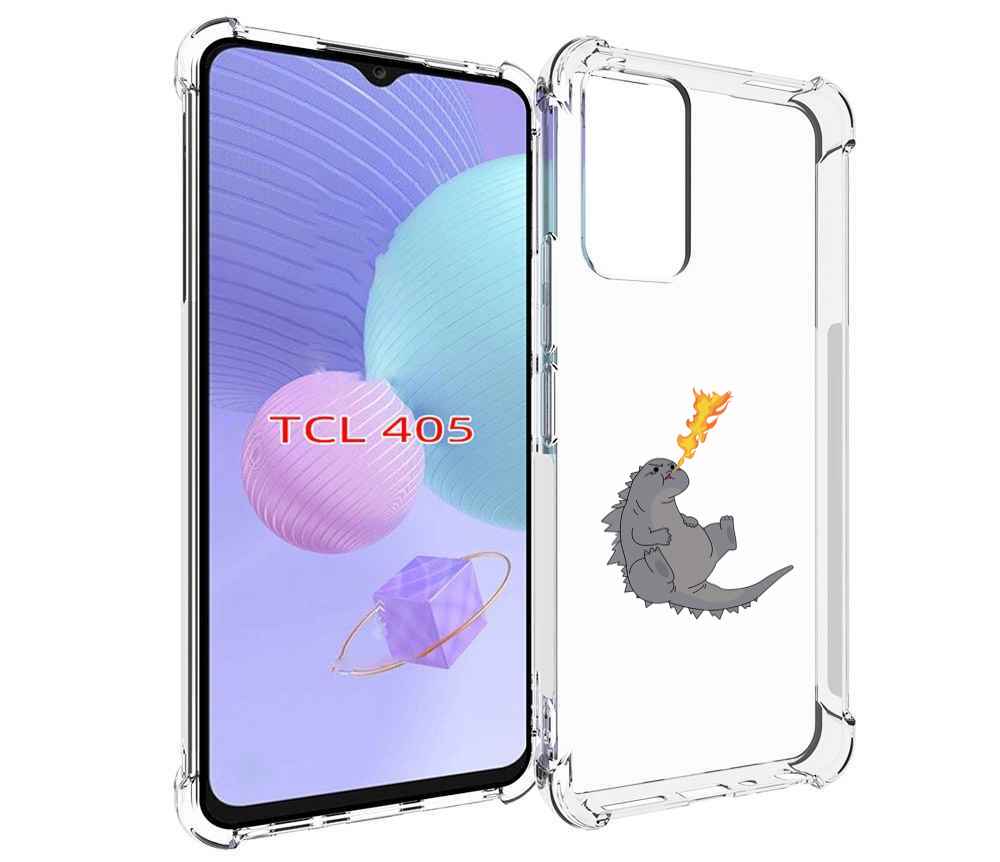 

Чехол MyPads огнедышащий-дракончик для TCL 405, Tocco