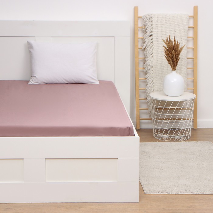 

Простыня Этель Twilight Mauve 220х240, 100 хлопок, мако-сатин, 114г/м2, Little queen