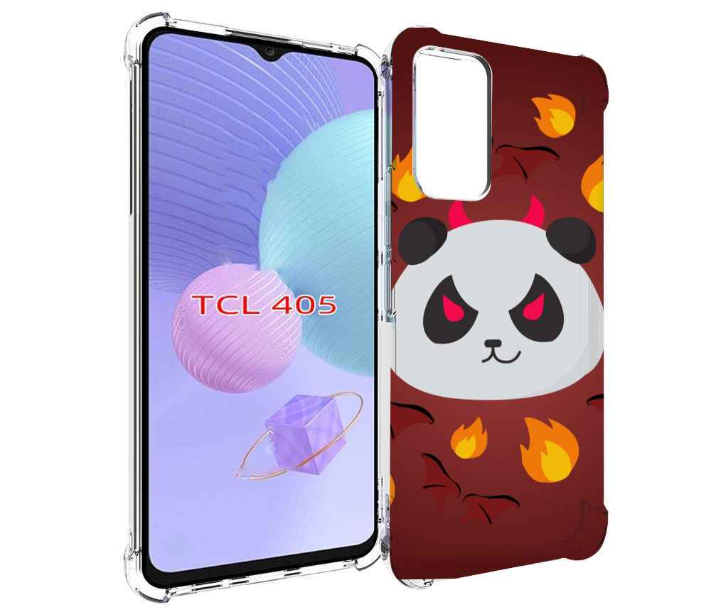 

Чехол MyPads огненная-панда для TCL 405, Tocco