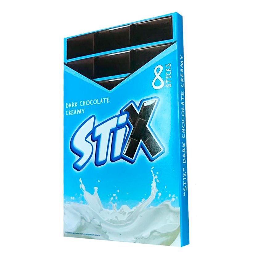 Шоколад Stix темный сливочный крем 152 г