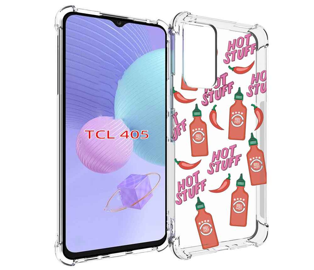

Чехол MyPads острые-перчики для TCL 405, Tocco