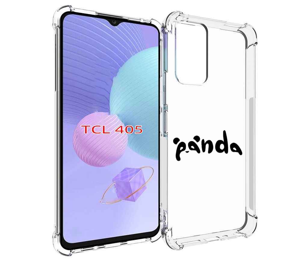 

Чехол MyPads панда надпись для TCL 405, Tocco