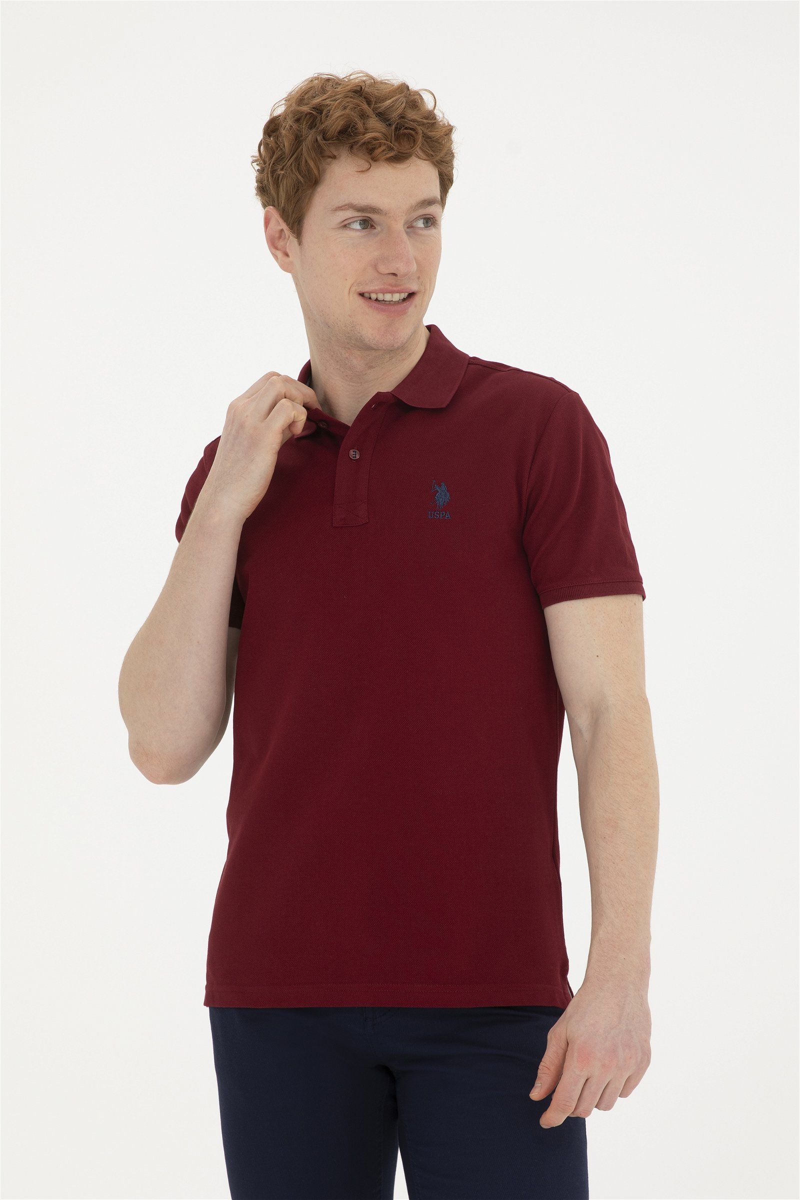 

Футболка мужская US Polo Assn G081SZ0110TP04IY023 бордовая S, Бордовый, G081SZ0110TP04IY023