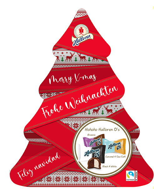 

Ассорти конфет Original Halloren Kugeln “Рождественская елка”, 145г