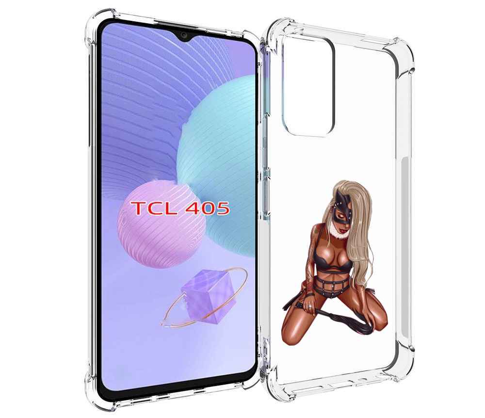

Чехол MyPads плохая-девушка женский для TCL 405, Tocco