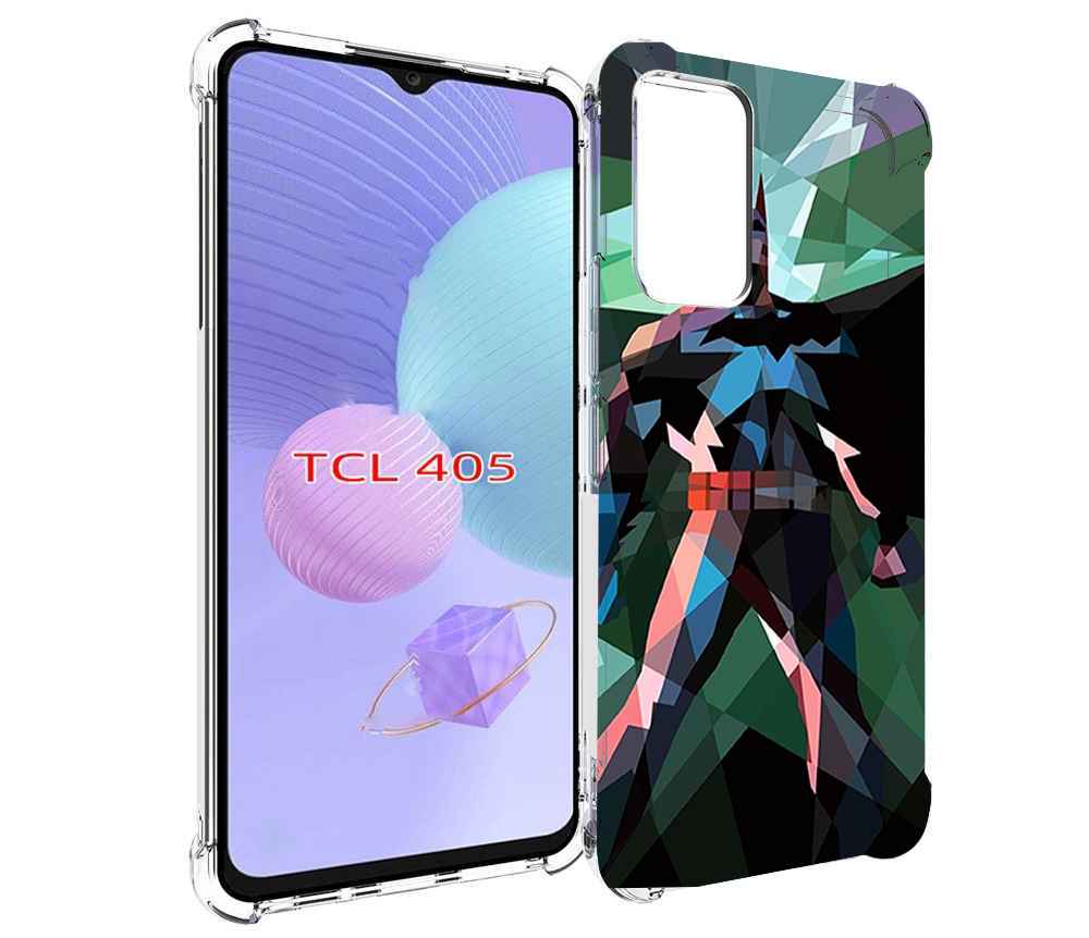 

Чехол MyPads полигональный-бэтмен-арт для TCL 405, Tocco