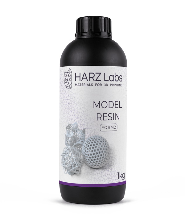 

Фотополимер HARZ LABS Model для 3D принтеров SLA/Form2 1 л Прозрачный