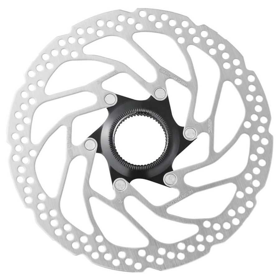 

Тормозной диск Shimano Deore RT30 203мм C.Lock, только для пласт колод ESMRT30L2, Серебристый