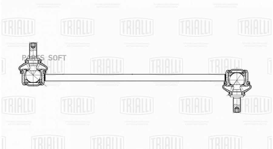 

TRIALLI Стойка стабилизатора перед. (1 шт.) для ам Лада Vesta (14-) (SP 0102)