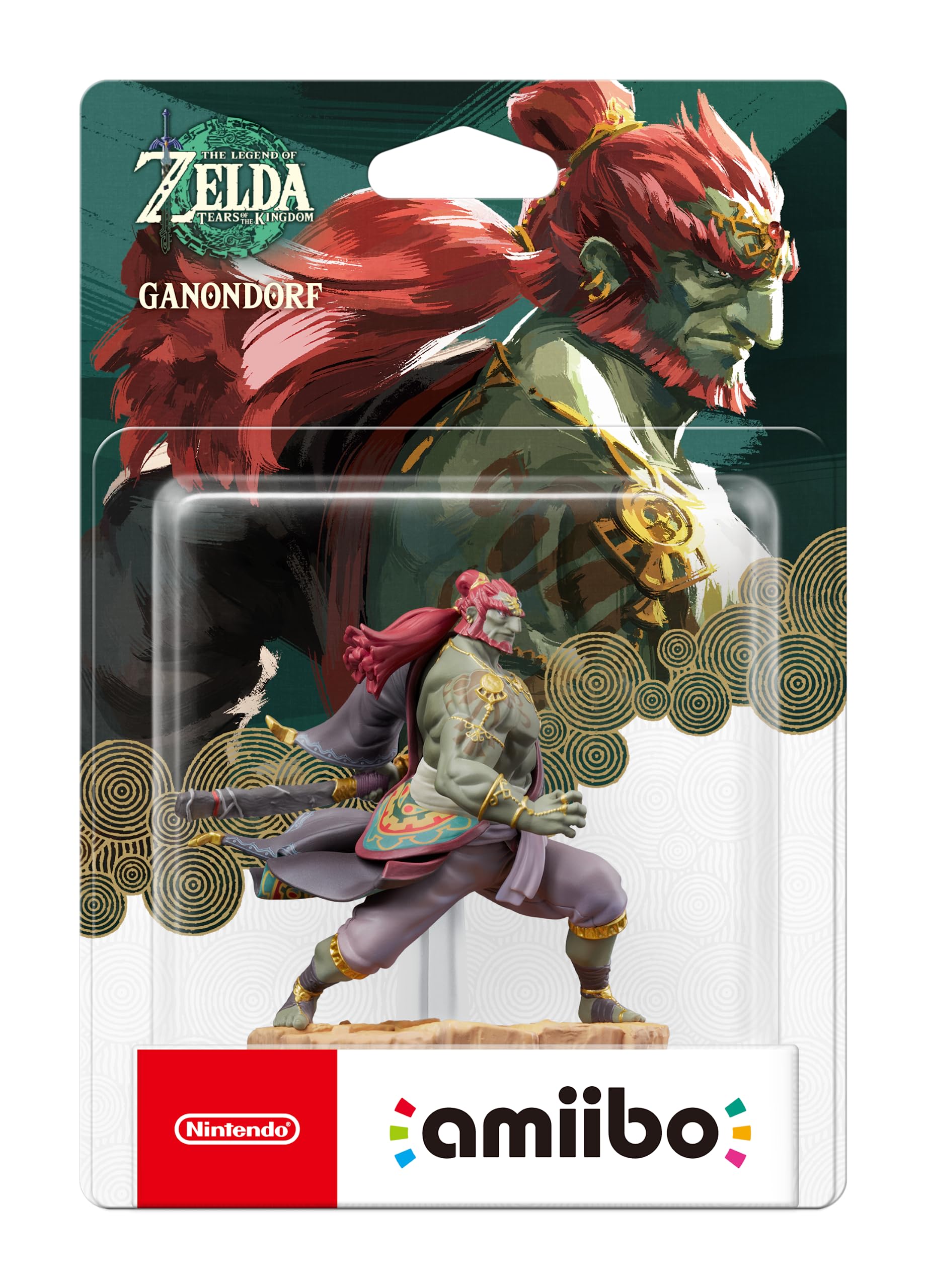 

Интерактивная фигурка Amiibo Ganondorf для Nintendo Switch, Зеленый, Ganondorf