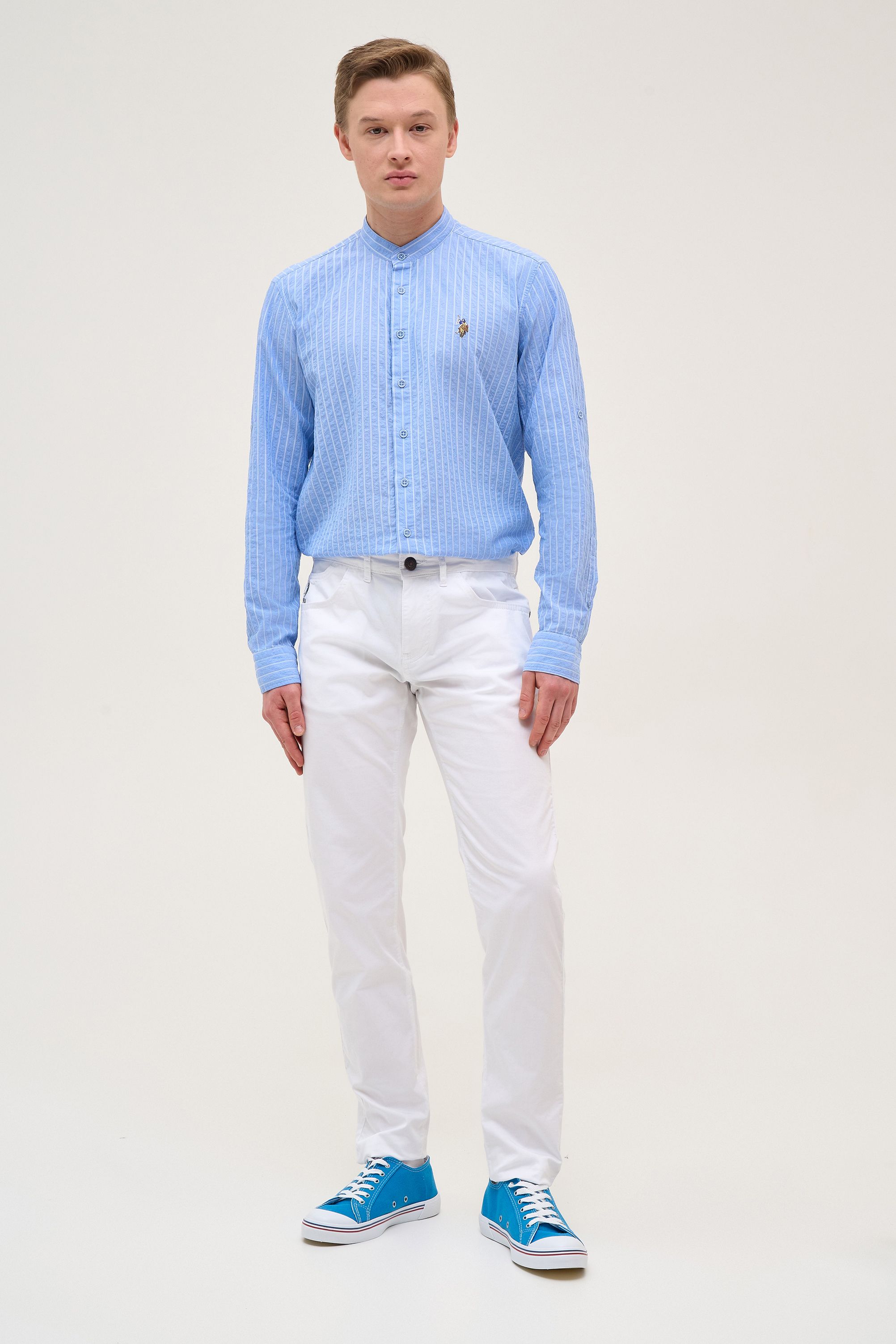 

Брюки мужские US Polo Assn G081GL0780CARLOS23Y белые 34, Белый, G081GL0780CARLOS23Y
