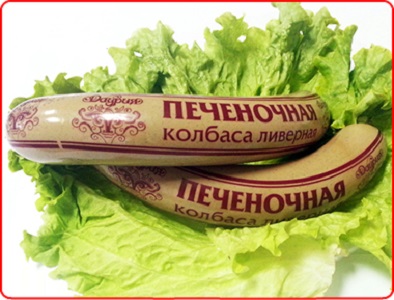 

Колбаса Даурский МК Печеночная ливерная 250 г