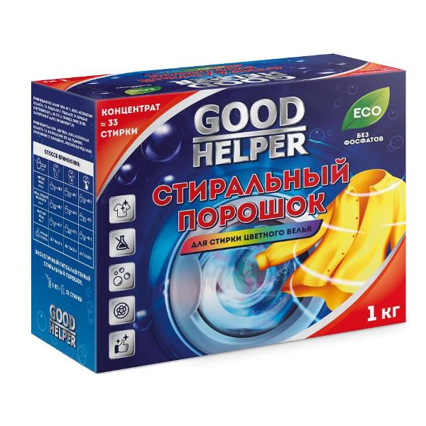 Стиральный порошок Goodhelper для цветного белья, 1 кг