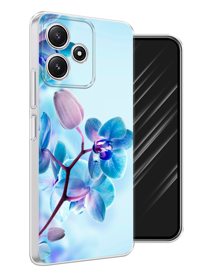 

Чехол Awog на Xiaomi Redmi 12 5G/Redmi 12R "Голубая орхидея", Голубой;синий;фиолетовый, 319550-1