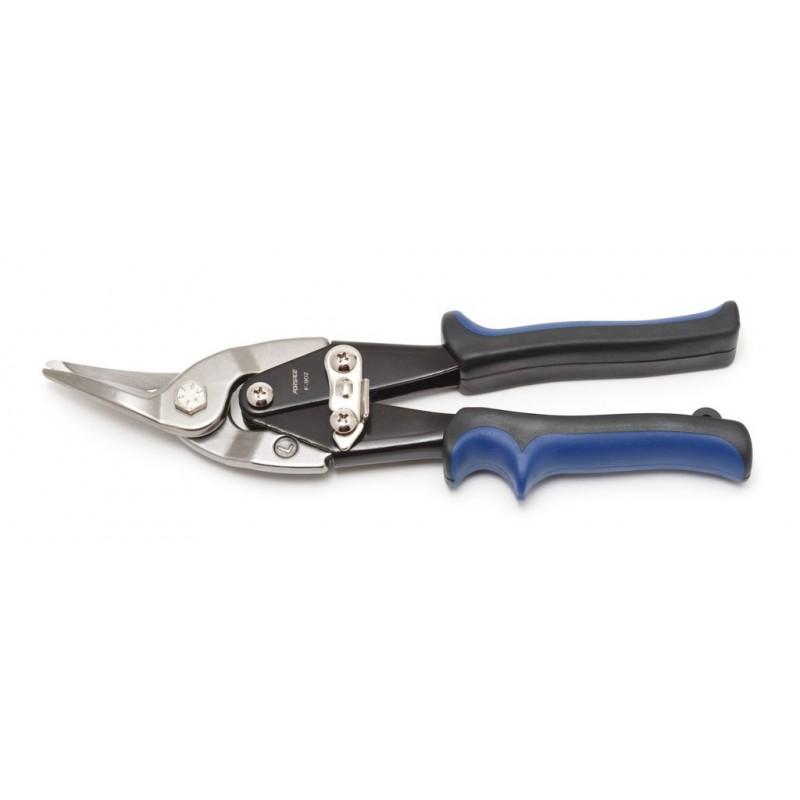 Ножницы по металлу правый рез Forsage F-902 ножницы маникюрные загнутые 9 см на блистере цвет серебристый