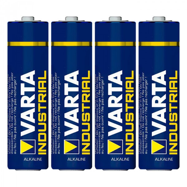 

Батарейка Varta AA щелочная Industrial PRO LR6-4SH, 4 шт. 4006211354