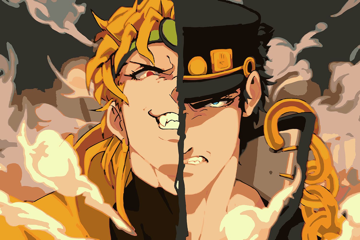 

Картина по номерам Красиво Красим Невероятные приключения ДжоДжо Дио и Джотаро 80 х 120 см, Невероятные приключения ДжоДжо Дио и Джотаро 80 х 120см