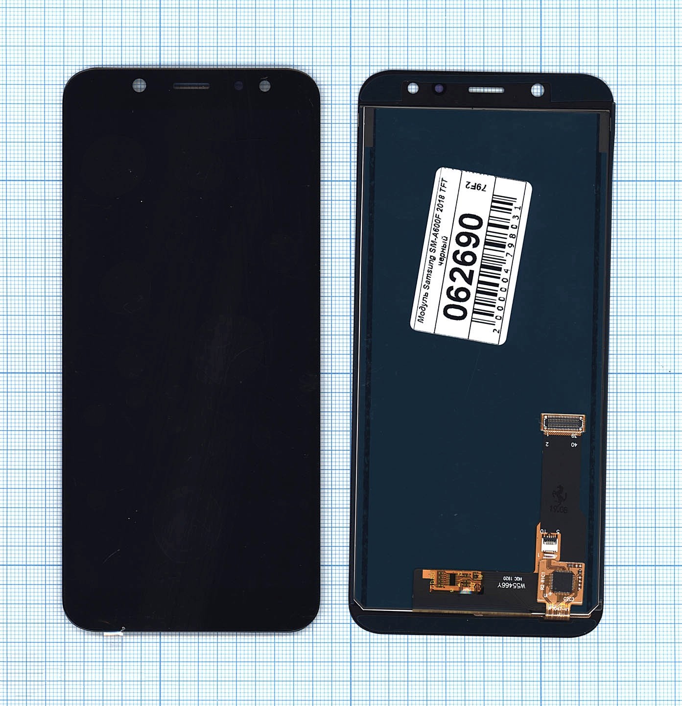 

Дисплей с тачскрином для Samsung Galaxy A6 (2018) SM-A600F TFT черный, для Samsung Galaxy A6 (2018) SM-A600F TFT