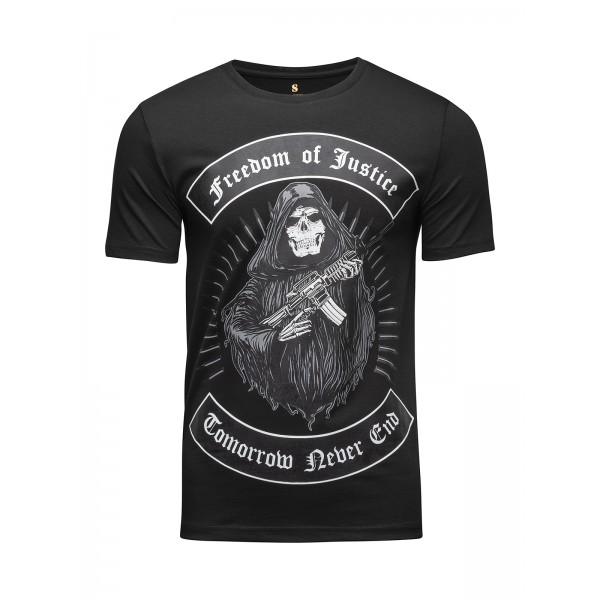 

Футболка мужская Banji Death черная 2XL, Death